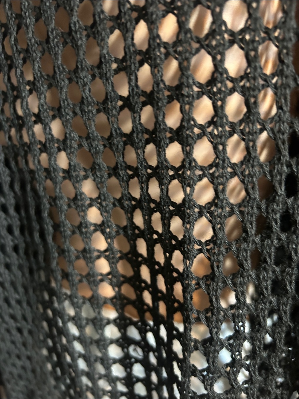 NWOT CROCHETED OVER TOP BLACK XL - Picture 6 of 7